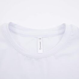 07002015-40 Классическая футболка для детей белый для мальчики белый фото №3