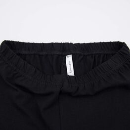 07862112-10 Черные лосины для девочки для девочки черный фото №3