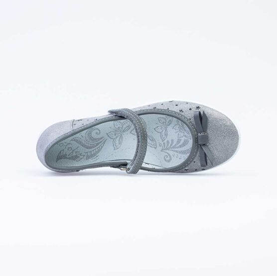 632285-25 Туфли для девочки серебрист. фото №4