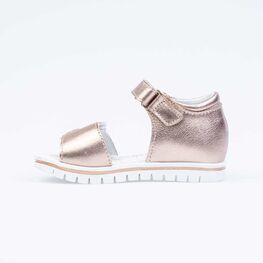 322107-22 Сандали летние на липучке для девочки бронзовый фото №2