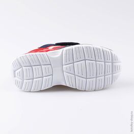 344202-72 Кроссовки с LED-подсветкой на подошве для мальчики син-кра фото №3