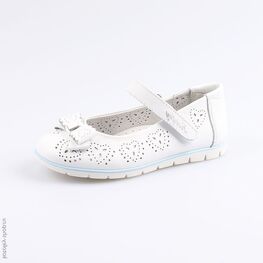 332114-21 Туфли для девочки белый