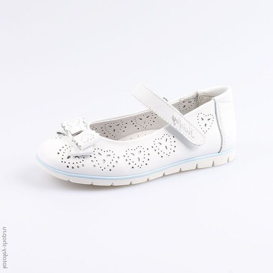 332114-21 Туфли для девочки белый
