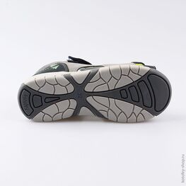 522136-22 Сандалии для мальчики сер-сал фото №3