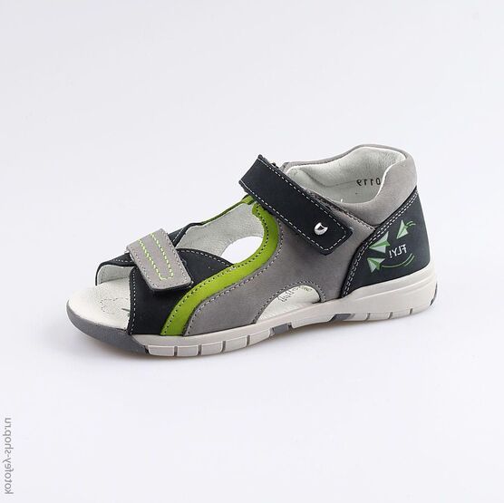 522136-22 Сандалии для мальчики сер-сал