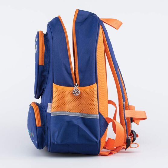 02703233-40 Рюкзак для мальчика Дино в космосе для мальчики синий фото №3