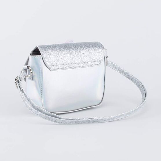 02802206-10 Cумка для девочки Единорог для девочки серебристый фото №3