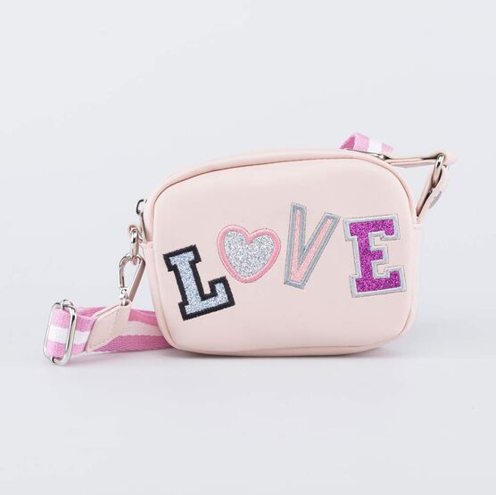 02802220-40 Cумка детская LOVE для девочки розовый