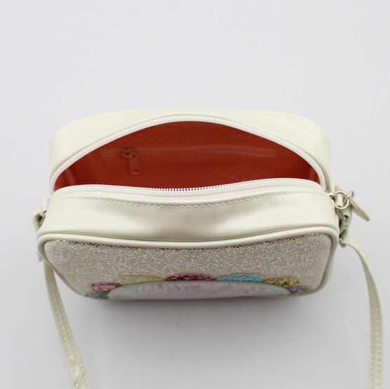 02802221-40 Cумка для девочки Радуга для девочки белый фото №3