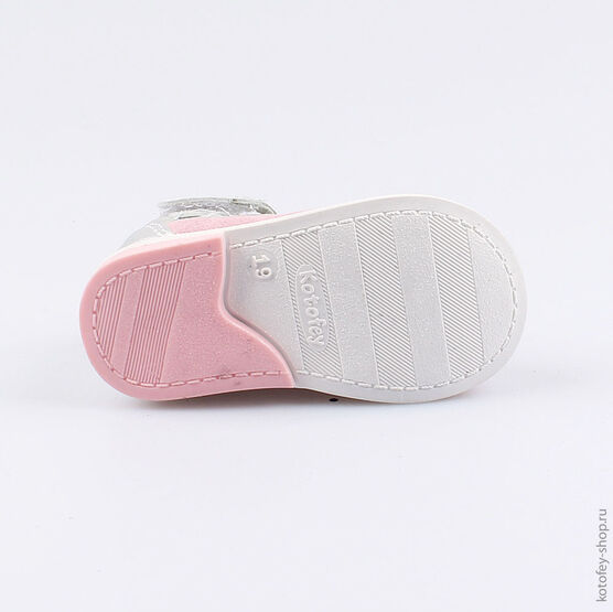 032060-22 Туфли для девочки роз-срб фото №3