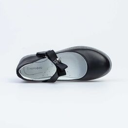 532206-22 Туфли для девочки черный фото №4