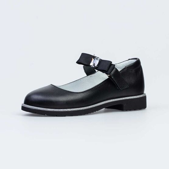 532206-22 Туфли для девочки черный