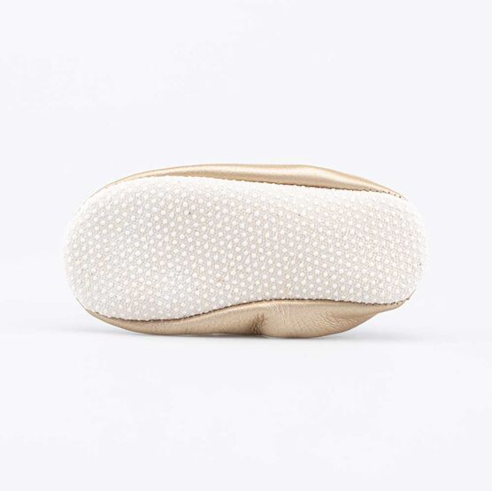 412005-02 Чешки для девочки золотистый фото №3