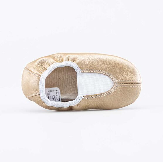 412005-02 Чешки для девочки золотистый фото №4