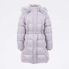 07858057-41 Зимнее пальто для девочки серебристый для девочки серебрист.