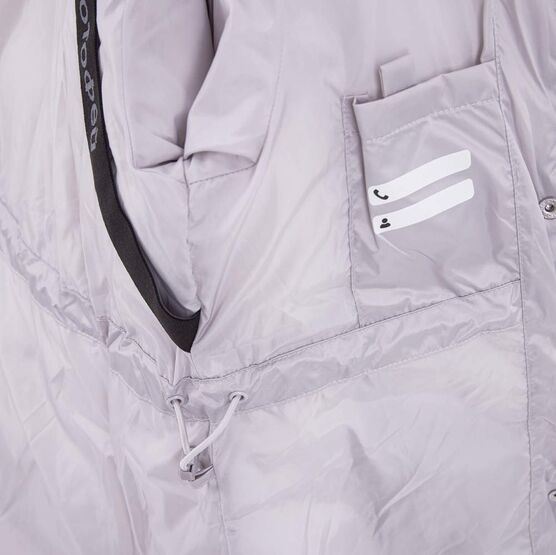 07858057-41 Зимнее пальто для девочки серебристый для девочки серебрист. фото №5