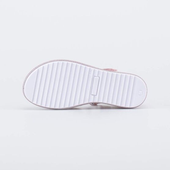 522194-21 Кожаные сандалии Бабочка для девочки розовый фото №3