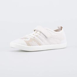 531180-10 Кеды из вязаного текстиля для девочки бежевый для девочки бежевый