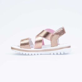 524057-22 Босоножки летние для девочки розовый фото №2