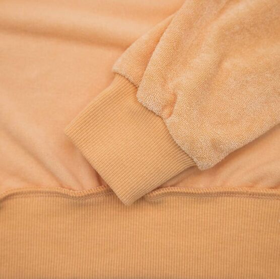 07708006-40 Олимпийка махровая для девочки Неженка персиковый для девочки коралл фото №4