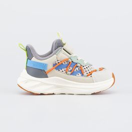 644548-12 Подростковые кроссовки для мальчика для мальчики бежевый,серый фото №2