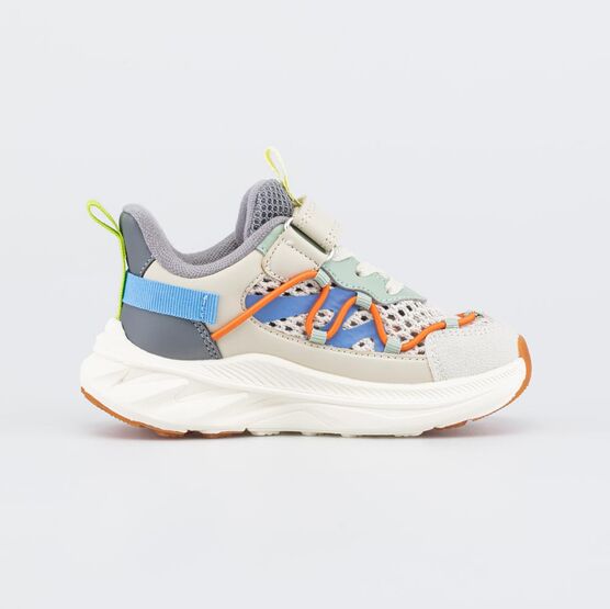 644548-12 Подростковые кроссовки для мальчика для мальчики бежевый,серый фото №2