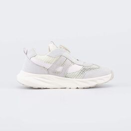 644552-11 Подростковые кроссовки с системой быстрой шнуровки для девочки серый,розовый фото №2