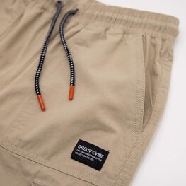 07759062-40 Брюки карго для мальчика бежевый для мальчики бежевый фото №3