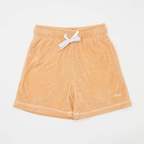 07862118-40 Шорты махровые для девочки Неженка персиковый для девочки персиковый