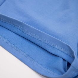 07862122-40 Укороченные шорты для девочки голубой для девочки голубой фото №4