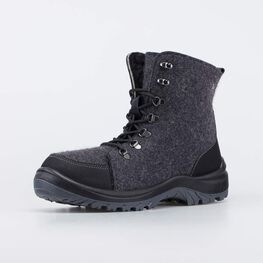 957015-45 Мужские войлочные ботинки для мальчики темно-серый