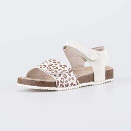 423014-22 Сандалии на пробковой подошве для девочки бежевый