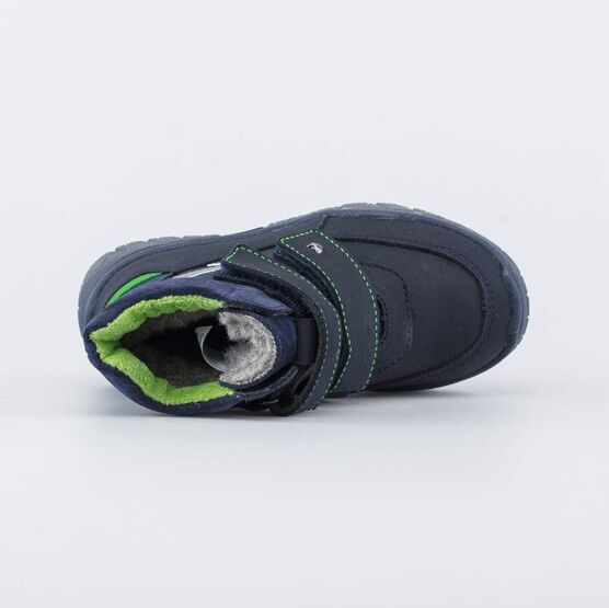 352343-41 Ботинки для мальчика на липучках для мальчики син-зел фото №4