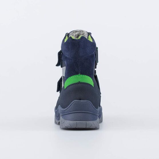 352343-41 Ботинки для мальчика на липучках для мальчики син-зел фото №5