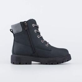 552275-54 Кожаные ботинки для мальчика для мальчики черный фото №2