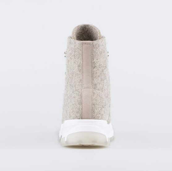 857006-02 Женские ботинки из войлока для девочки бежевый фото №5