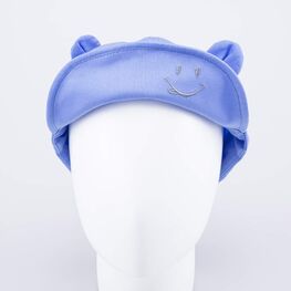 07711836-40 Кепка-бейсболка с ушками голубая для мальчики голубой фото №3