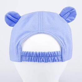 07711836-40 Кепка-бейсболка с ушками голубая для мальчики голубой фото №4