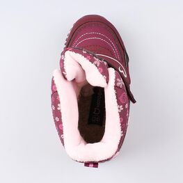 454982-41 Мембранные ботинки с LED-подсветкой для девочки бордовый фото №4