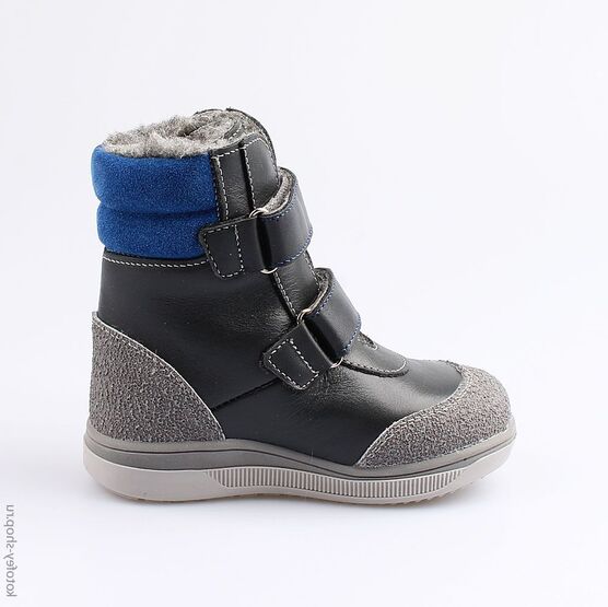 352205-41 Сапожки для мальчики серый фото №2