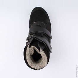 657003-41 Валенки для мальчики черный фото №4