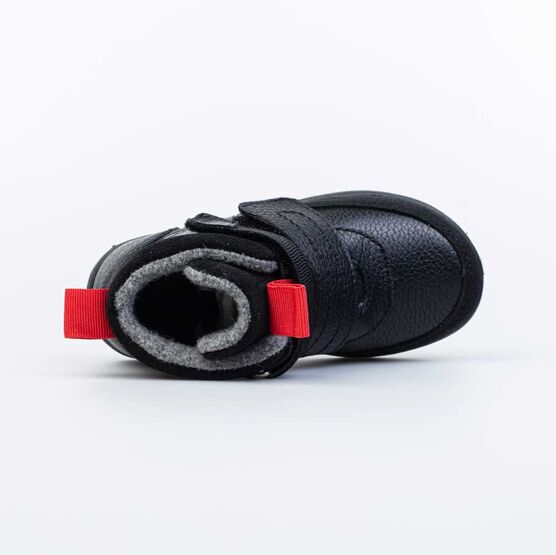 352332-32 Ботинки для мальчики черно-красный фото №4