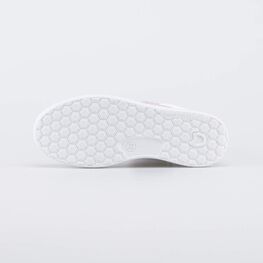 752251-26 Ботинки-кеды для девочки-подростка для девочки белый + сиреневый фото №3