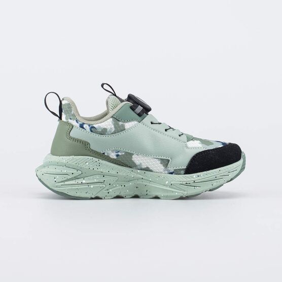 644508-12 Кроссовки Будь-в-Топе оливковый для мальчики зеленый фото №2