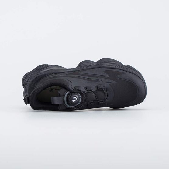 744272-71 Кроссовки с Softshell и системой быстрой шнуровки для мальчики черный фото №4