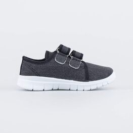 431133-14 Хлопковые туфли для мальчика для мальчики черно-красный фото №2