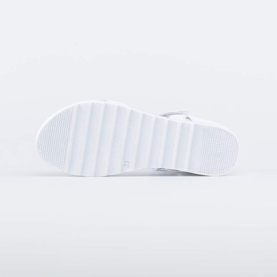 522174-21 Босоножки для девочки для девочки белый фото №3