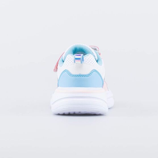 644350-12 Кроссовки с прозрачными вставками для девочки персиковый фото №5