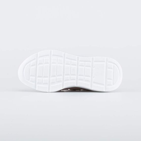 532275-22 Полуботинки из натуральной кожи с перфорацией для девочки розовый фото №3