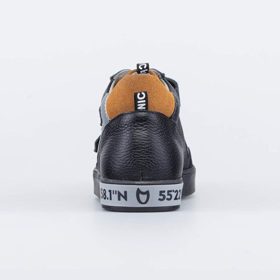 752188-22 Кожаные ботинки для мальчика для мальчики черный фото №5